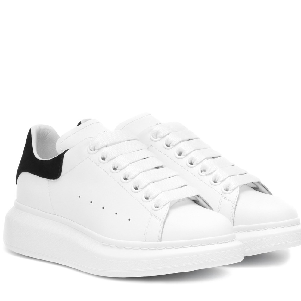 *NEW* Alexander McQueen Platform White Sneakers